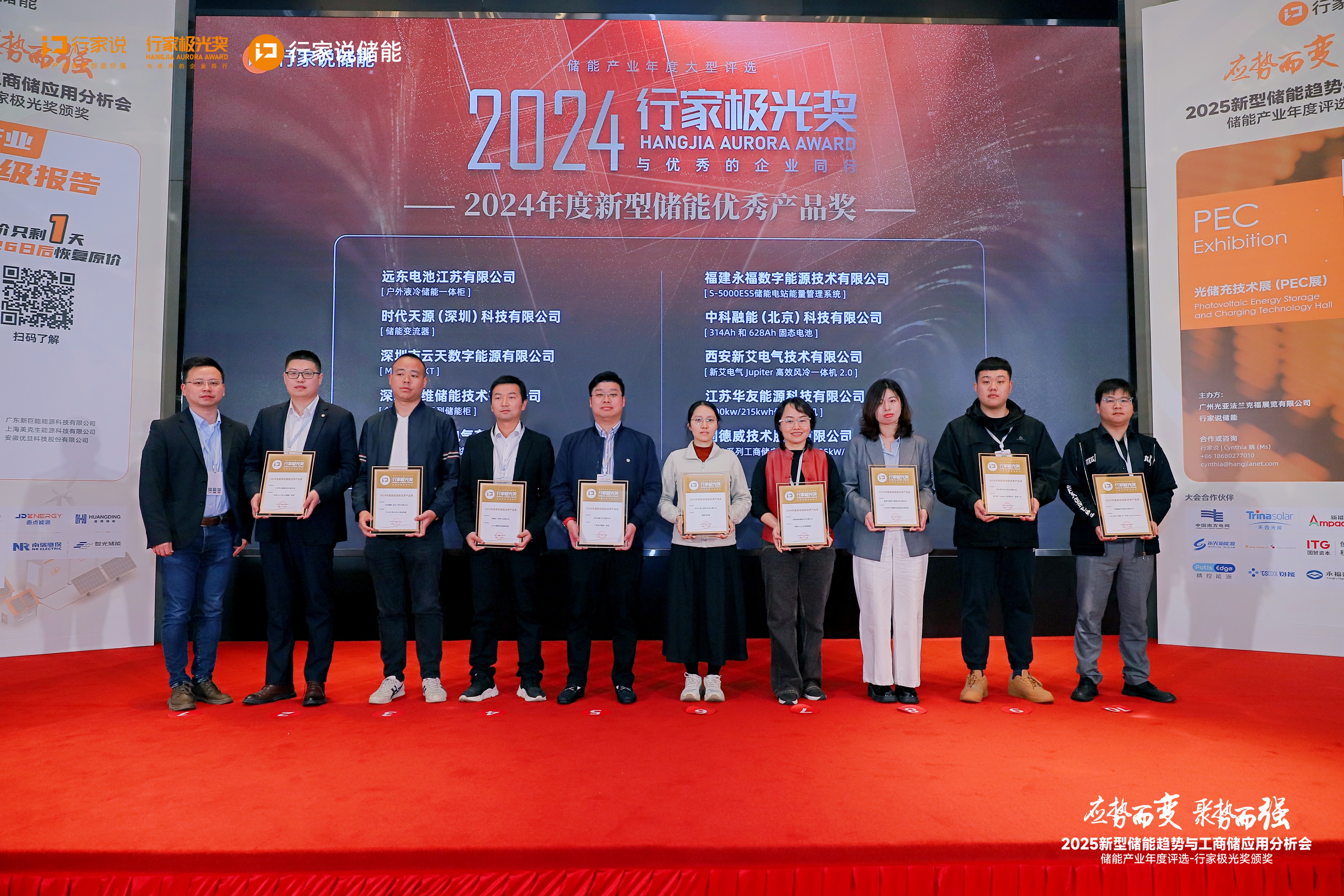億蘭科榮膺行家極光獎！1MW模塊化儲能變流器引領工商儲新標桿